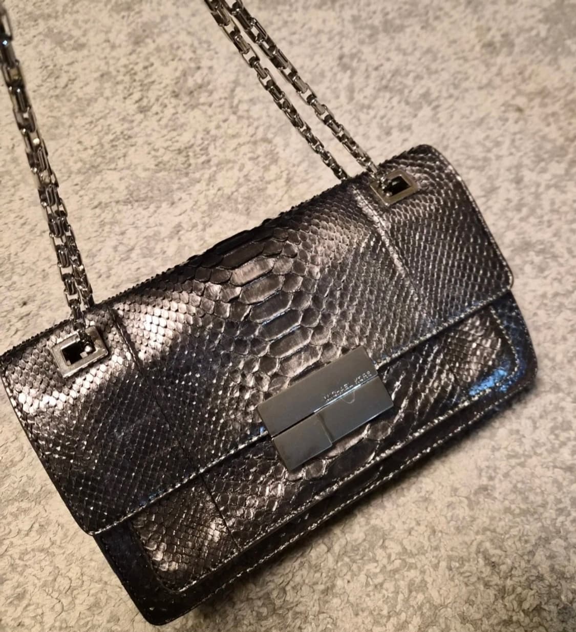 Michael kors 리얼 아나콘다 파이톤 "리미티드에디션 " 고가라인 상품이미지10