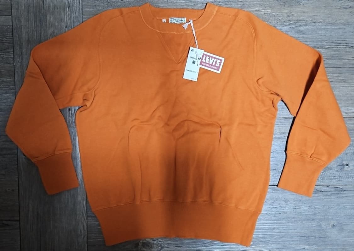리바이스 LVC 1940's 베이 메도우 러셋 오렌지 M 상품이미지1