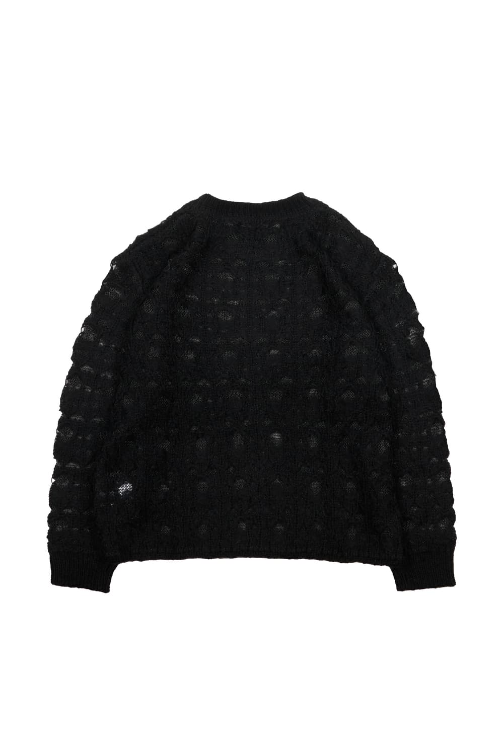 새상품 탁 TAAKK 블랙 모헤어 니트 3사이즈 상품이미지4