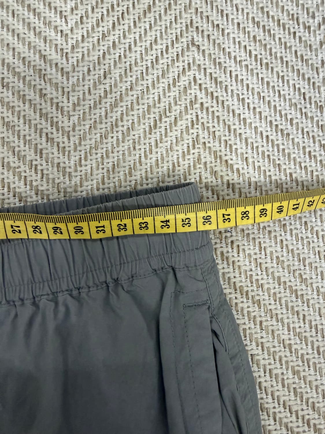 정품) COS 코스 그레이 밴딩 트레이닝 팬츠 XS 상품이미지8