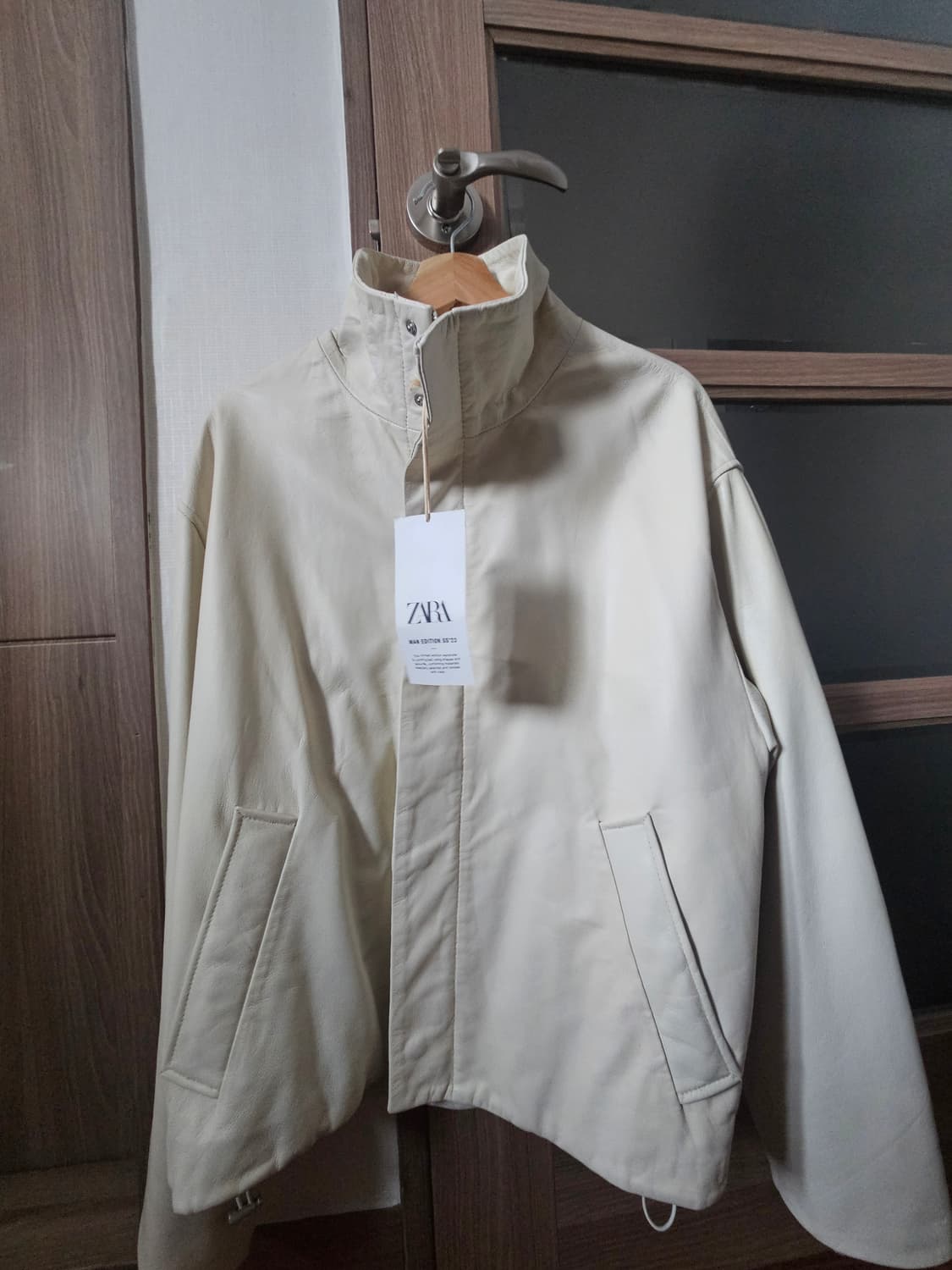 자라 레더자켓 상품이미지2