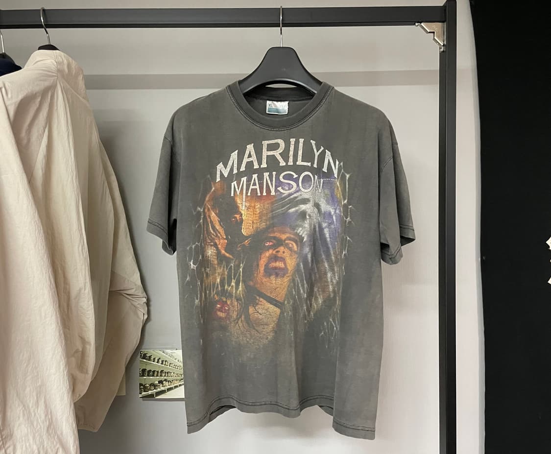 마릴린맨슨 90s 밴드티 상품이미지1