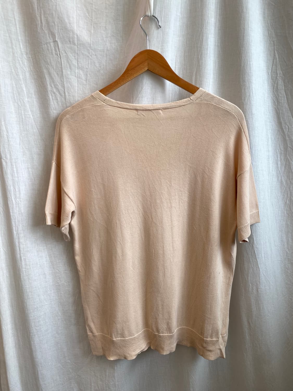 LOWRYS FARM 베이지 반팔니트탑(M) 상품이미지8