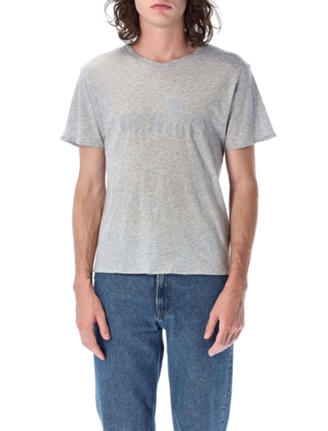 [L] ERL 베니스 반팔 티셔츠 그레이 상품이미지1