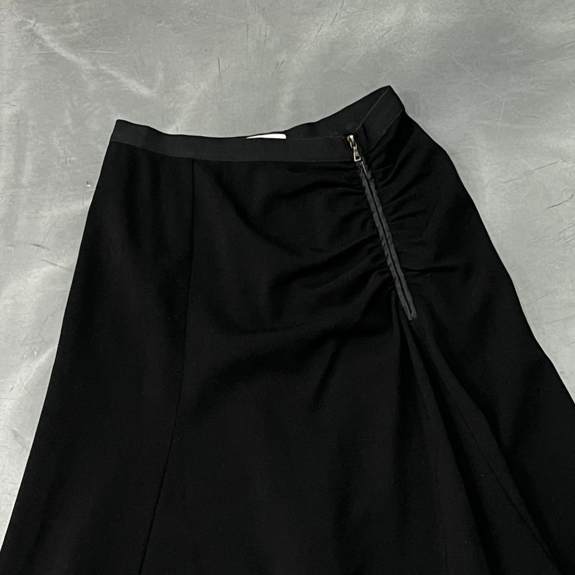  프라다 사이드 지퍼 스커트 +명품감정서 y14553 상품이미지3