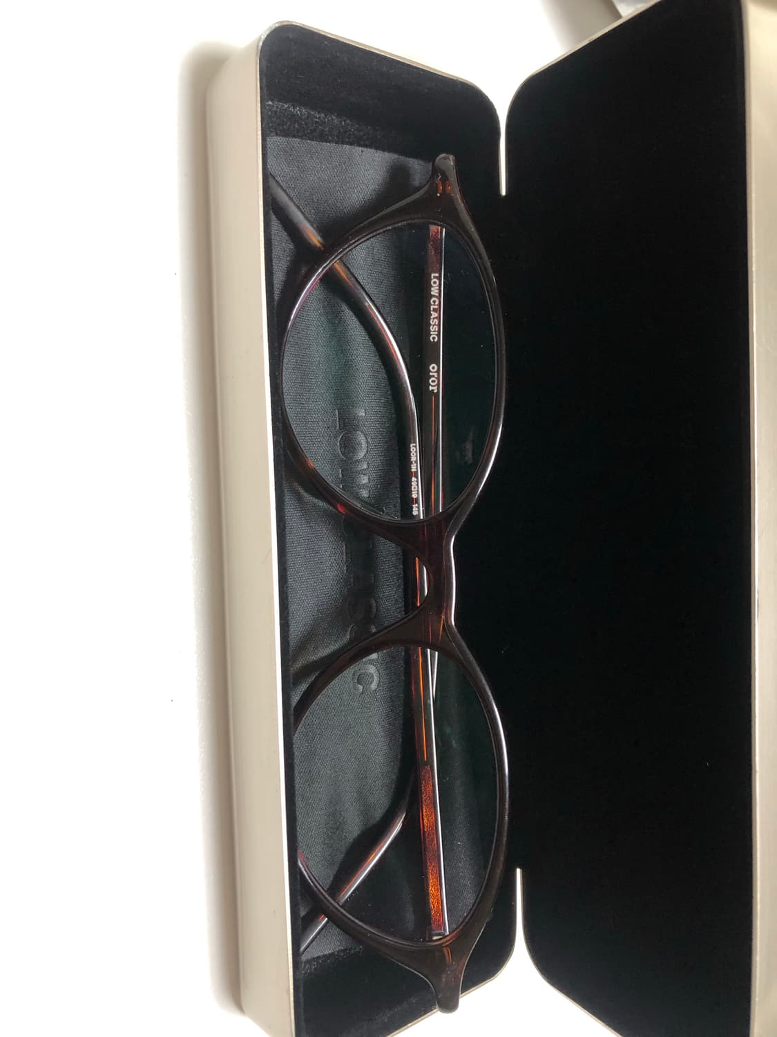 로우클래식 X 오르오르 안경 LOOR-1N Tortoise 상품이미지8