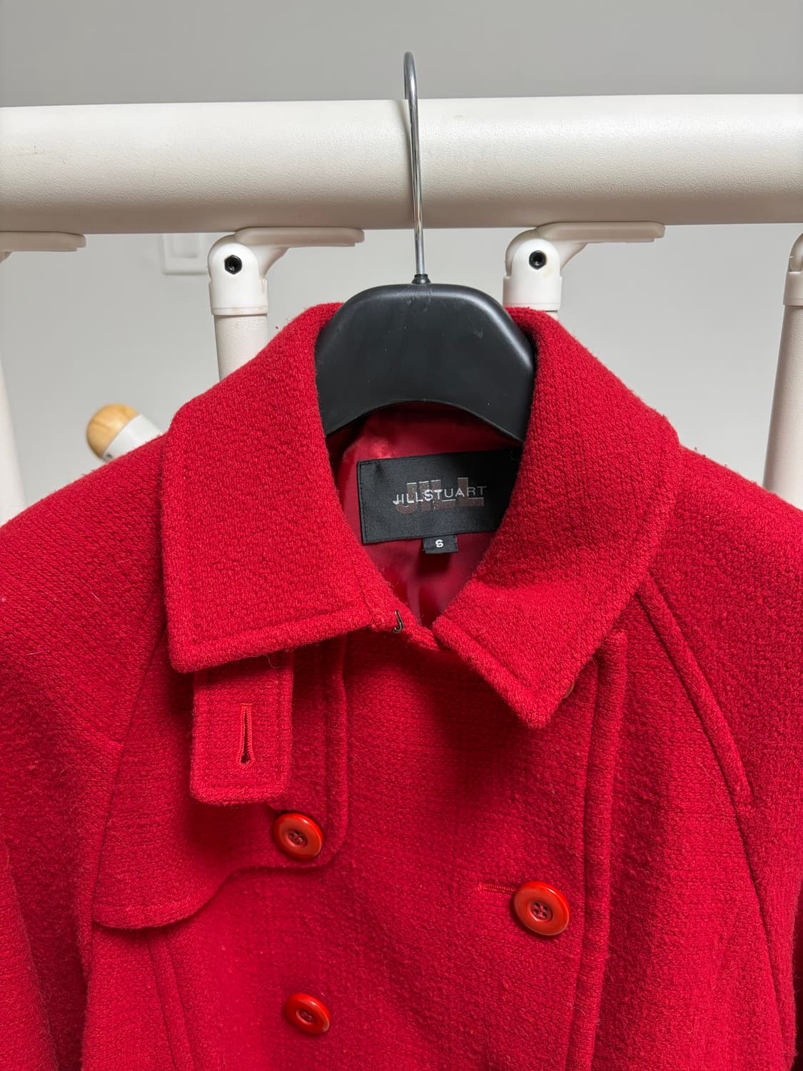 질스튜어트 울 더블 코트 S 상품이미지3