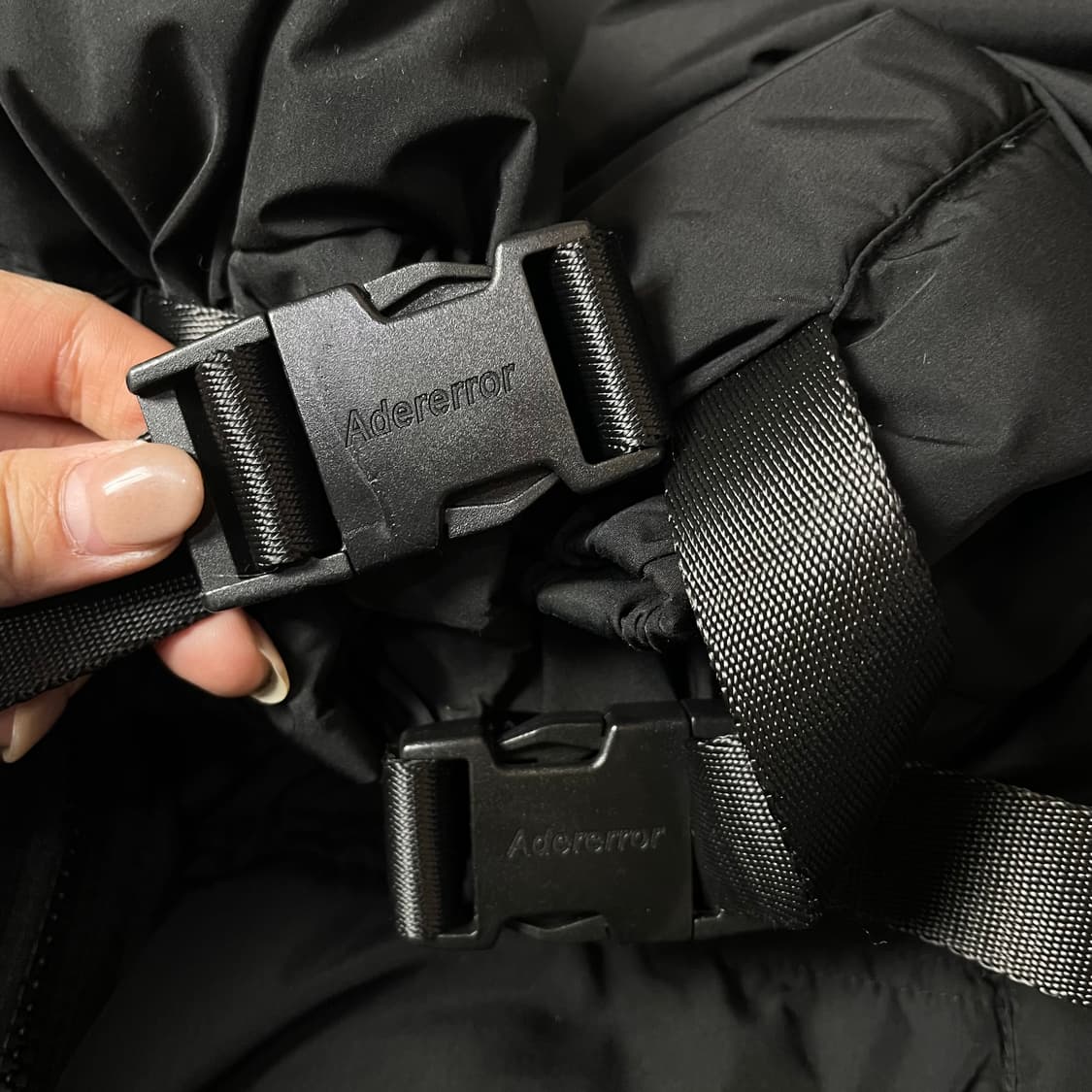 아더에러 블랙 구스다운 패딩 A2 상품이미지5