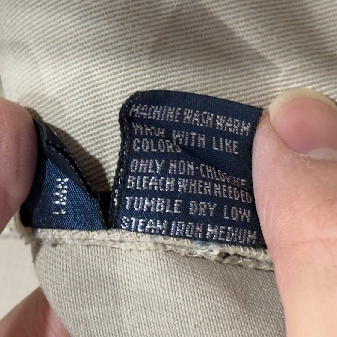 폴로 랄프로렌 투턱 HAMMOND 치노 팬츠 34X34 상품이미지6