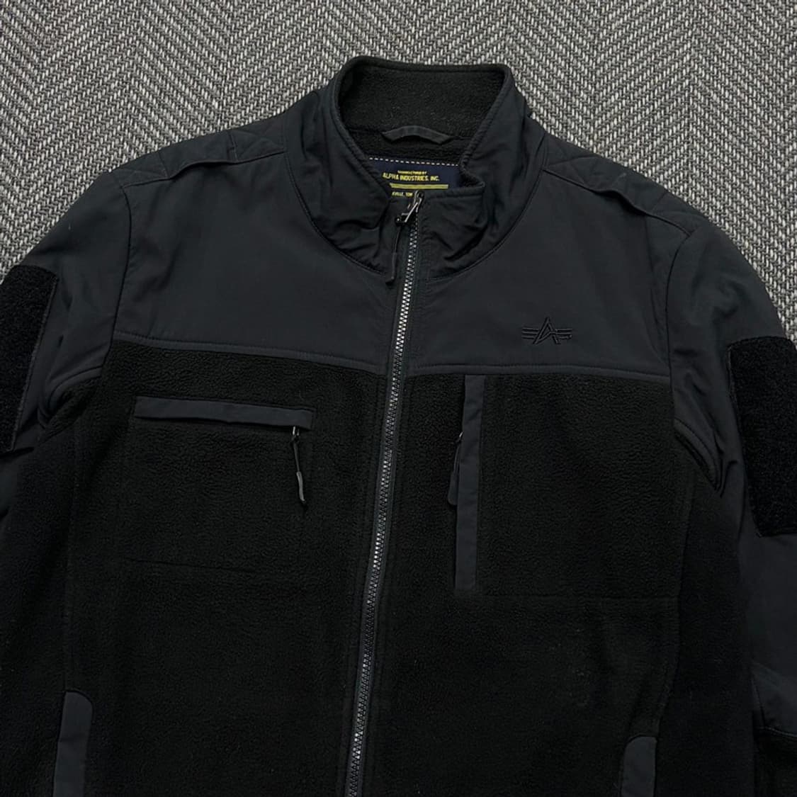 알파인더스트리 플리스 집업 v2814  상품이미지3