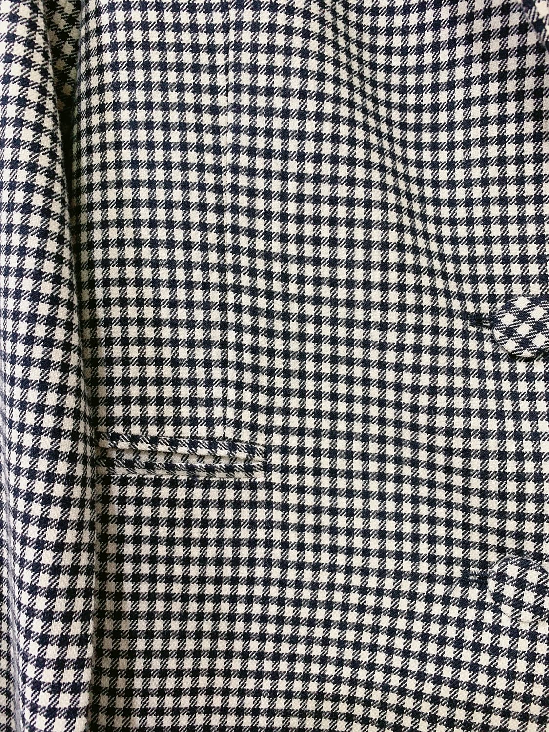 자라 오버핏 하운드 체크 블레이저 상품이미지4