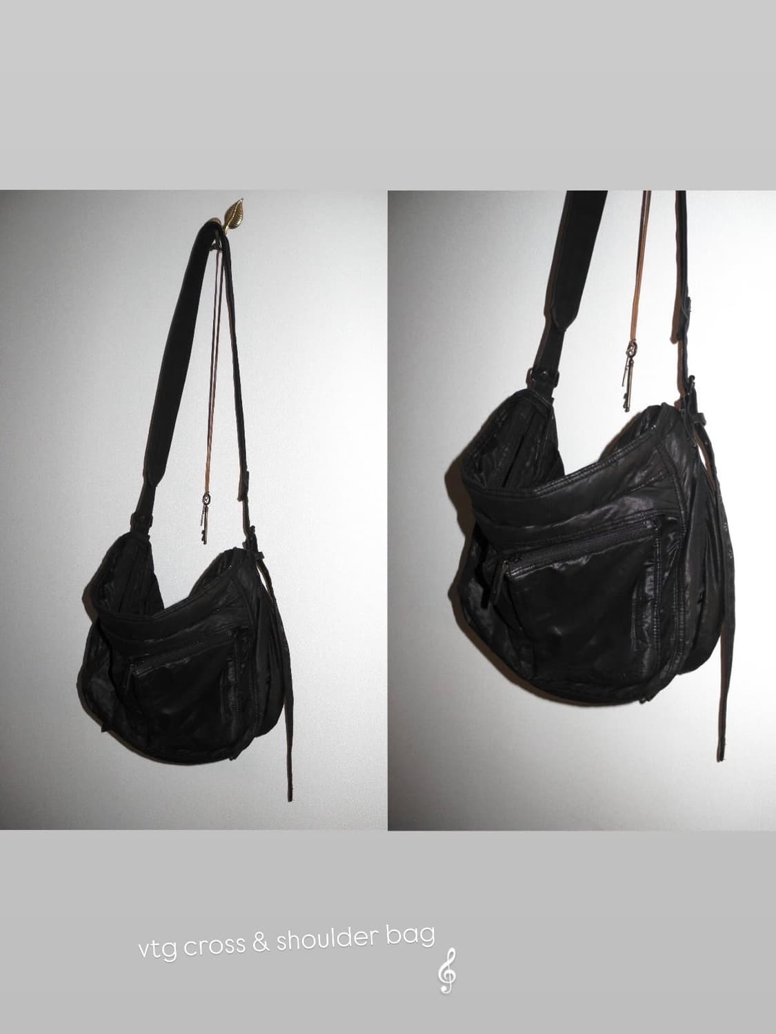 vtg cross & shoulder bag 상품이미지1