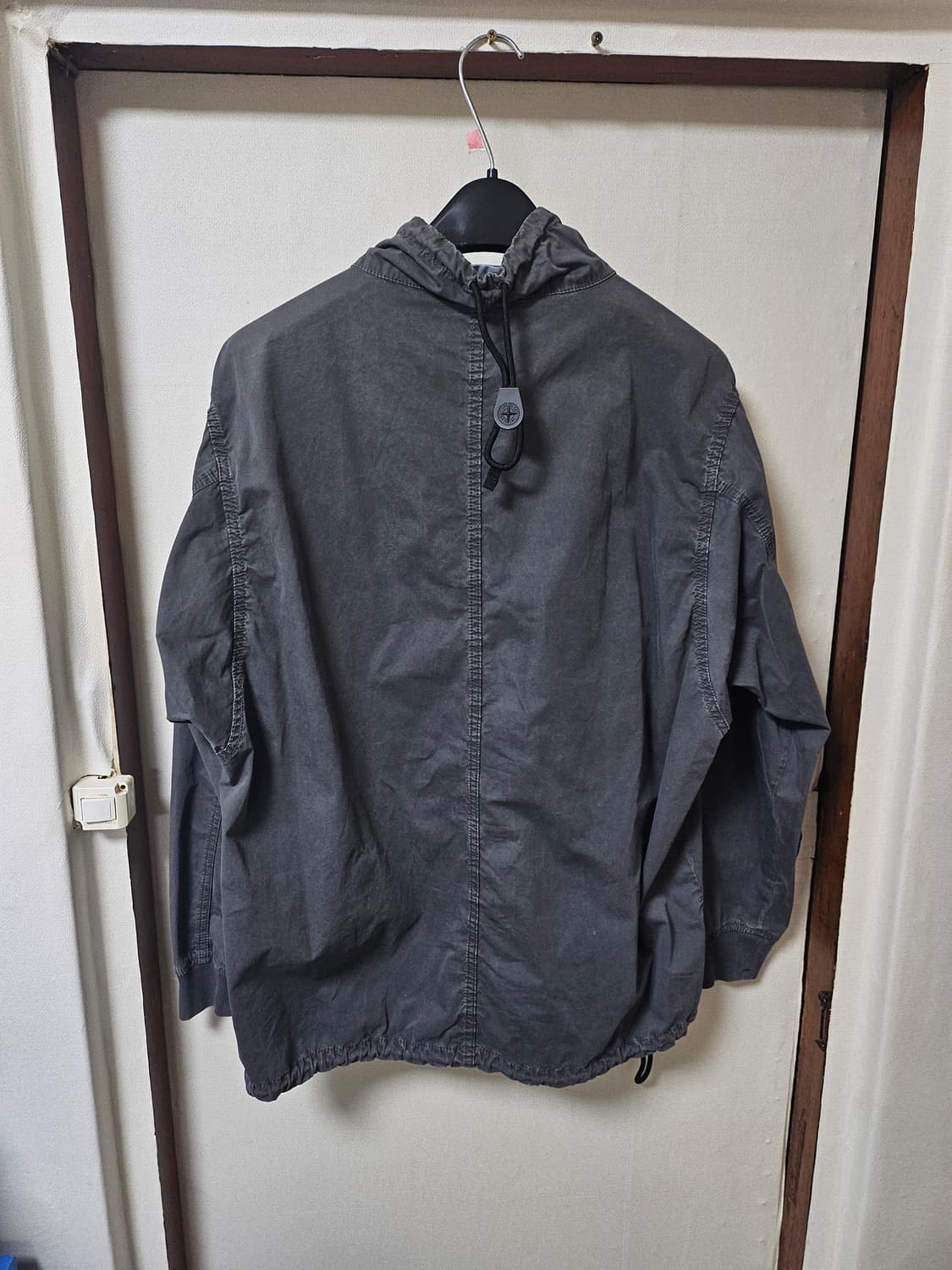 스톤아일랜드 박서준 아노락 자켓 블랙 상품이미지4