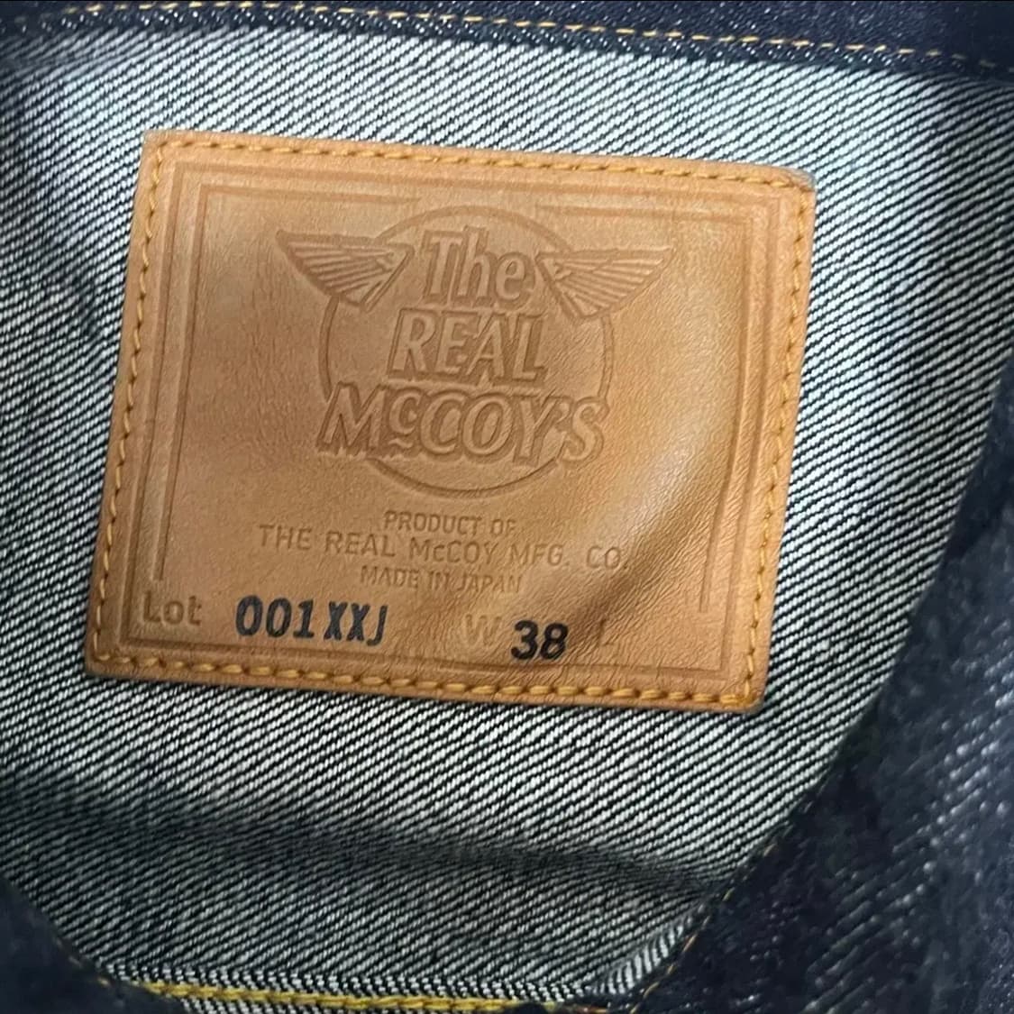 리얼맥코이 001xx / 001xxj 2세대 지쟌 셋업 / 데님 상품이미지4