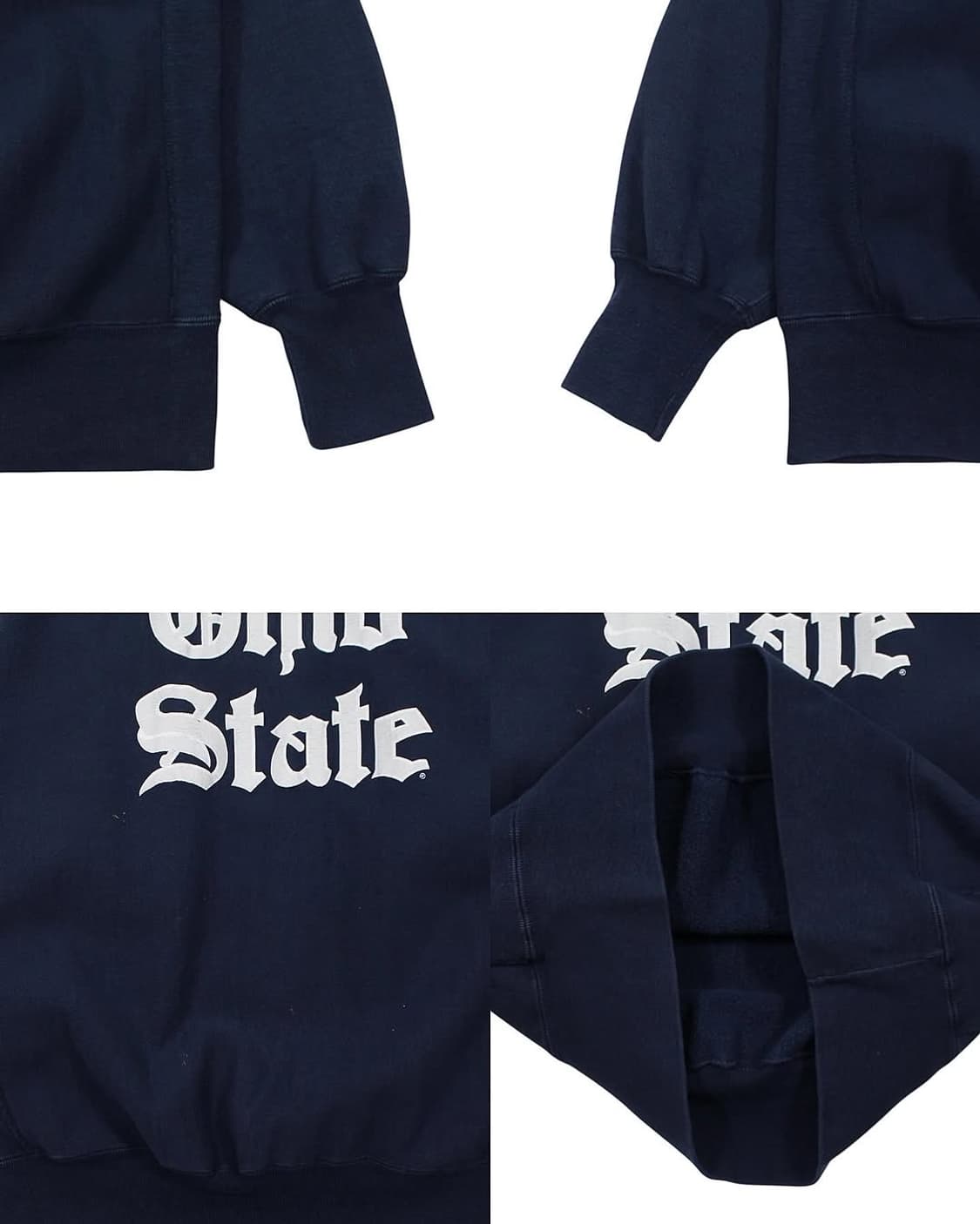 1990s USA 챔피온 리버스위브 스웻셔츠 오하이오 빈티지 미국제 상품이미지6