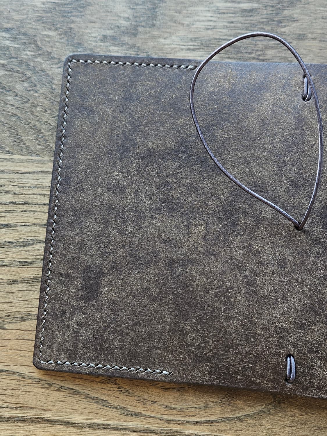 패스포트 사이즈의 작은 가죽 노트 커버 #가죽커버 상품이미지7