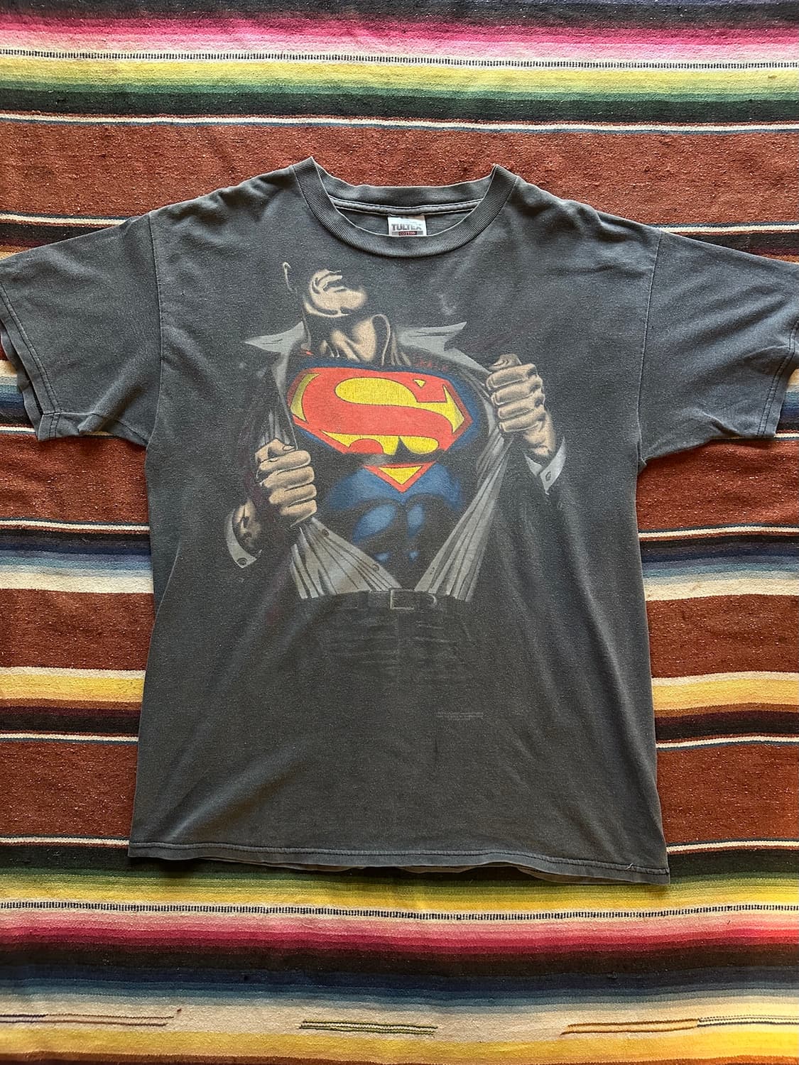 90s 빈티지 Superman 슈퍼맨 무비 티셔츠 상품이미지2