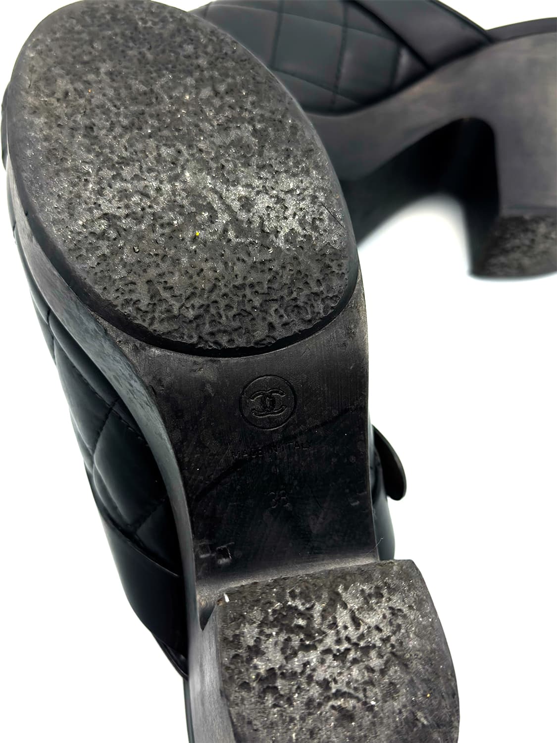 Chanel Quilted Crogs/ 38 상품이미지10