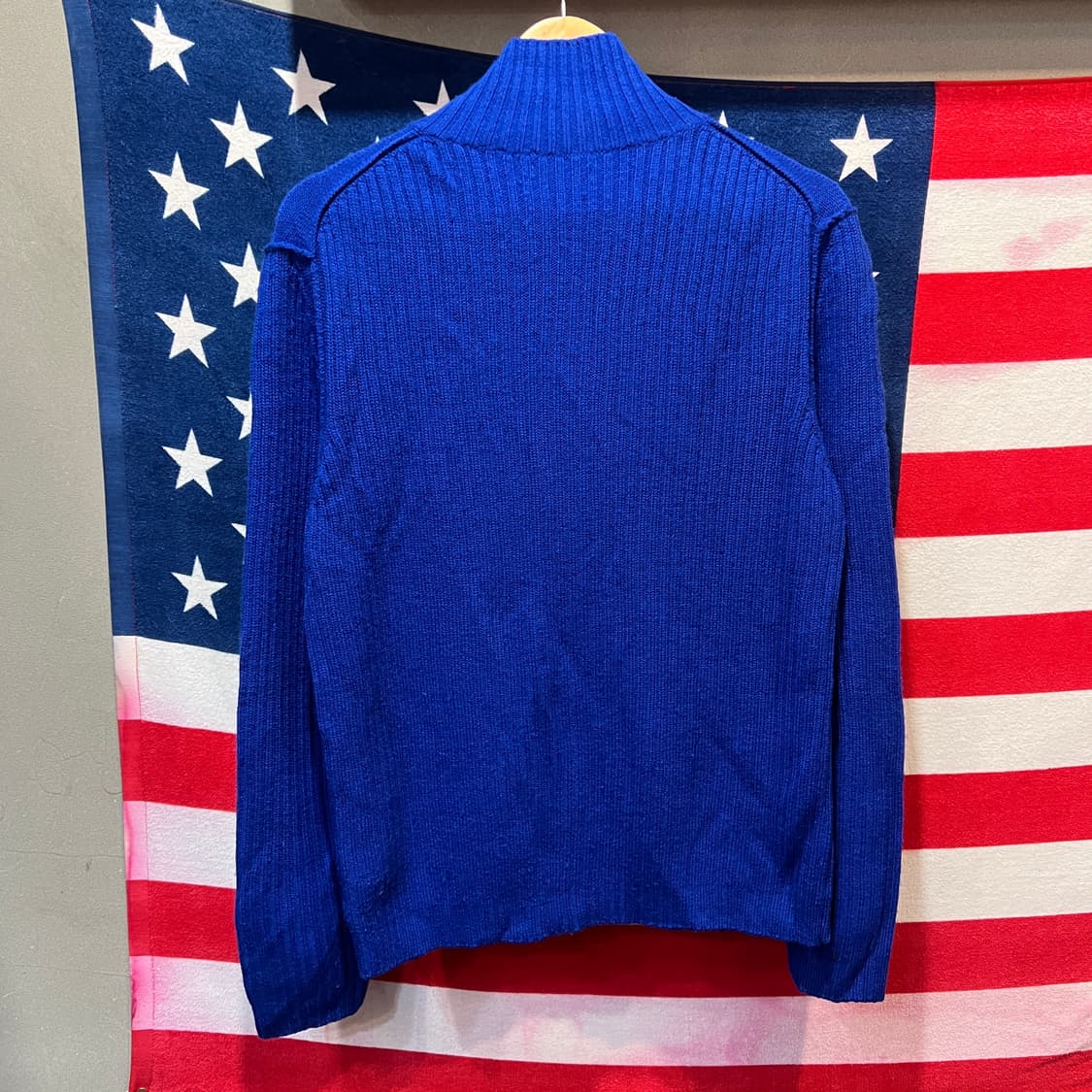 캘빈클라인 니트집업 블루 상품이미지2