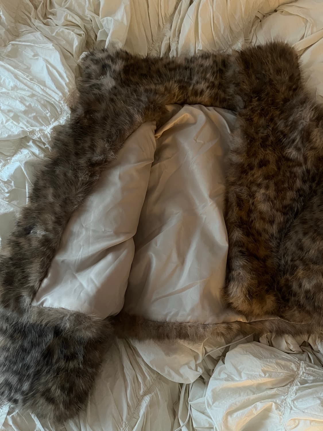 더기 호피 퍼자켓 상품이미지2