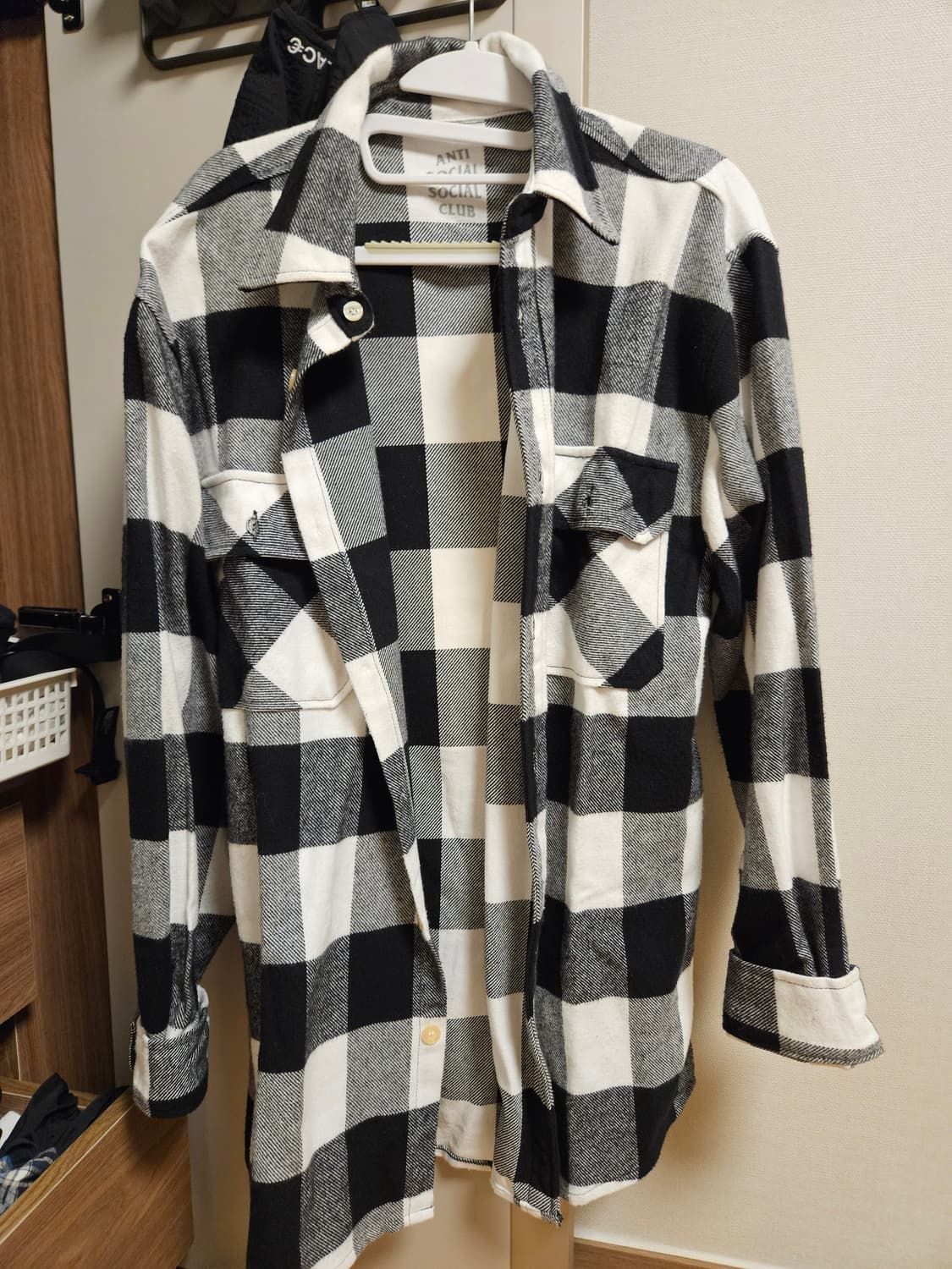 안티소셜소셜클럽 플란넬 L 상품이미지1