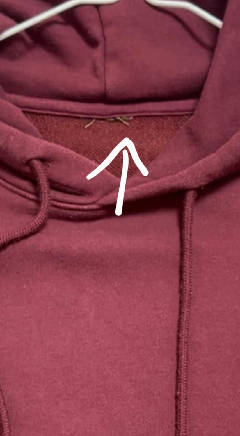 브라운브레스 버건디 후드티 상품이미지5