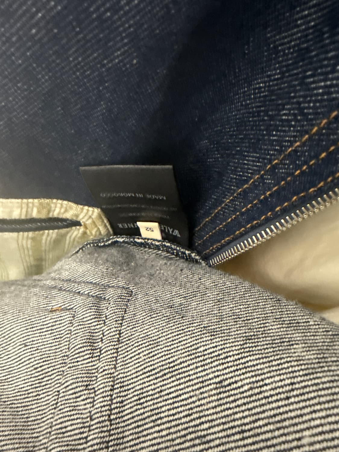 웨일즈보너 청자켓 52사이즈 상품이미지3