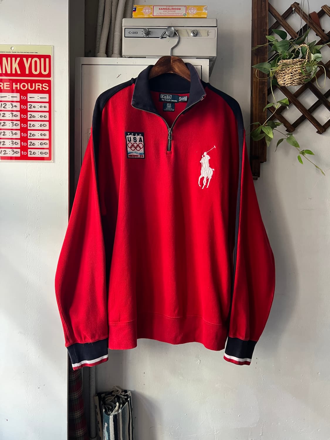 [XL]폴로 랄프로렌 2010 벤쿠버 동계 올림픽 팀 USA 스웻셔츠 상품이미지1