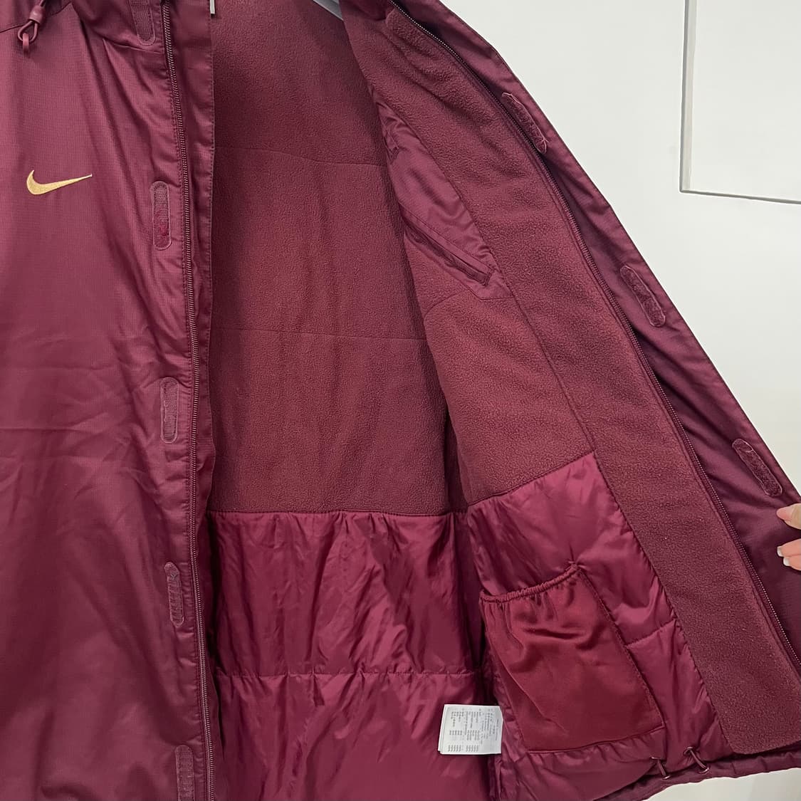나이키 아스날 07-08 버건디 미드필드 바람막이 자켓 상품이미지7