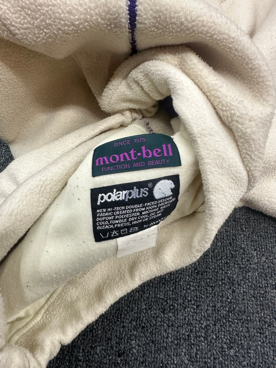L) 몽벨 플리스 탑 자켓 후리스 상품이미지5