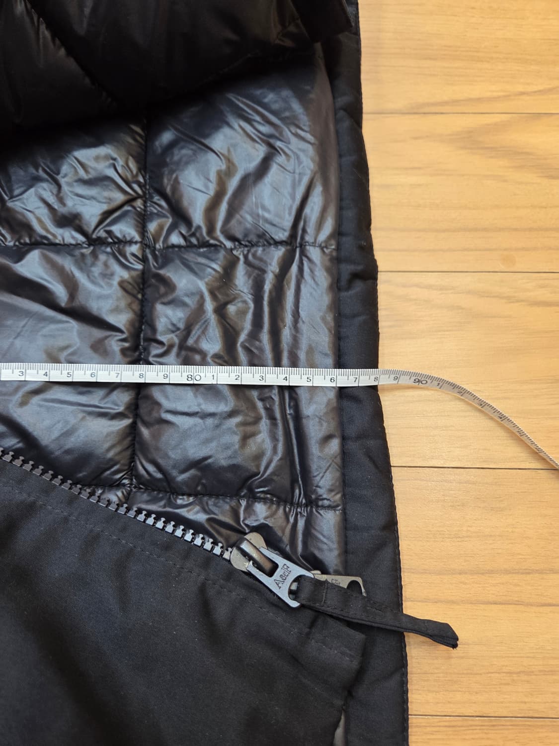 Abercrombie & Fitch 여성 롱패딩 블랙 색상입니다. 사이즈 상품이미지4