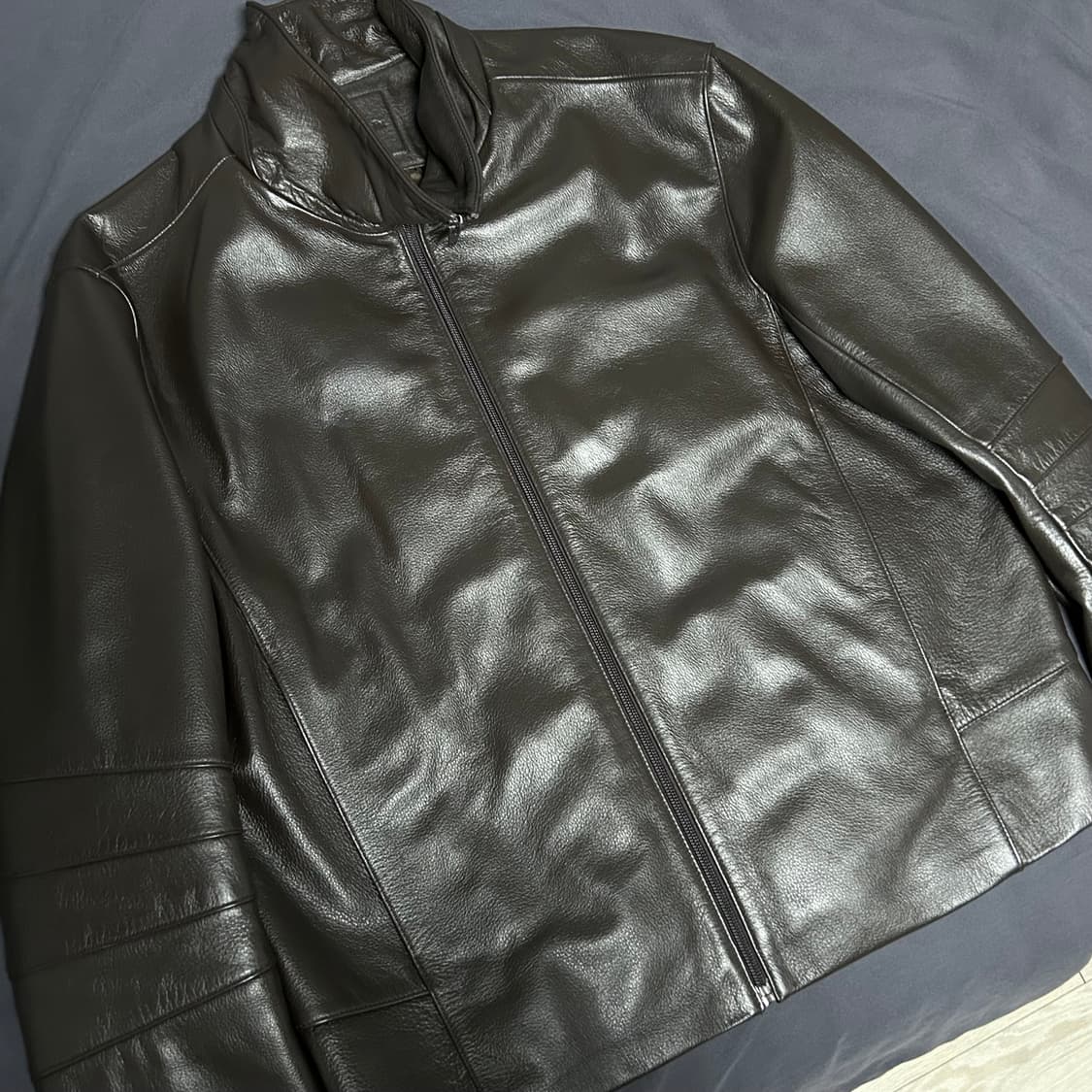 머듈mudule 레더 브라운 3사이즈 상품이미지1