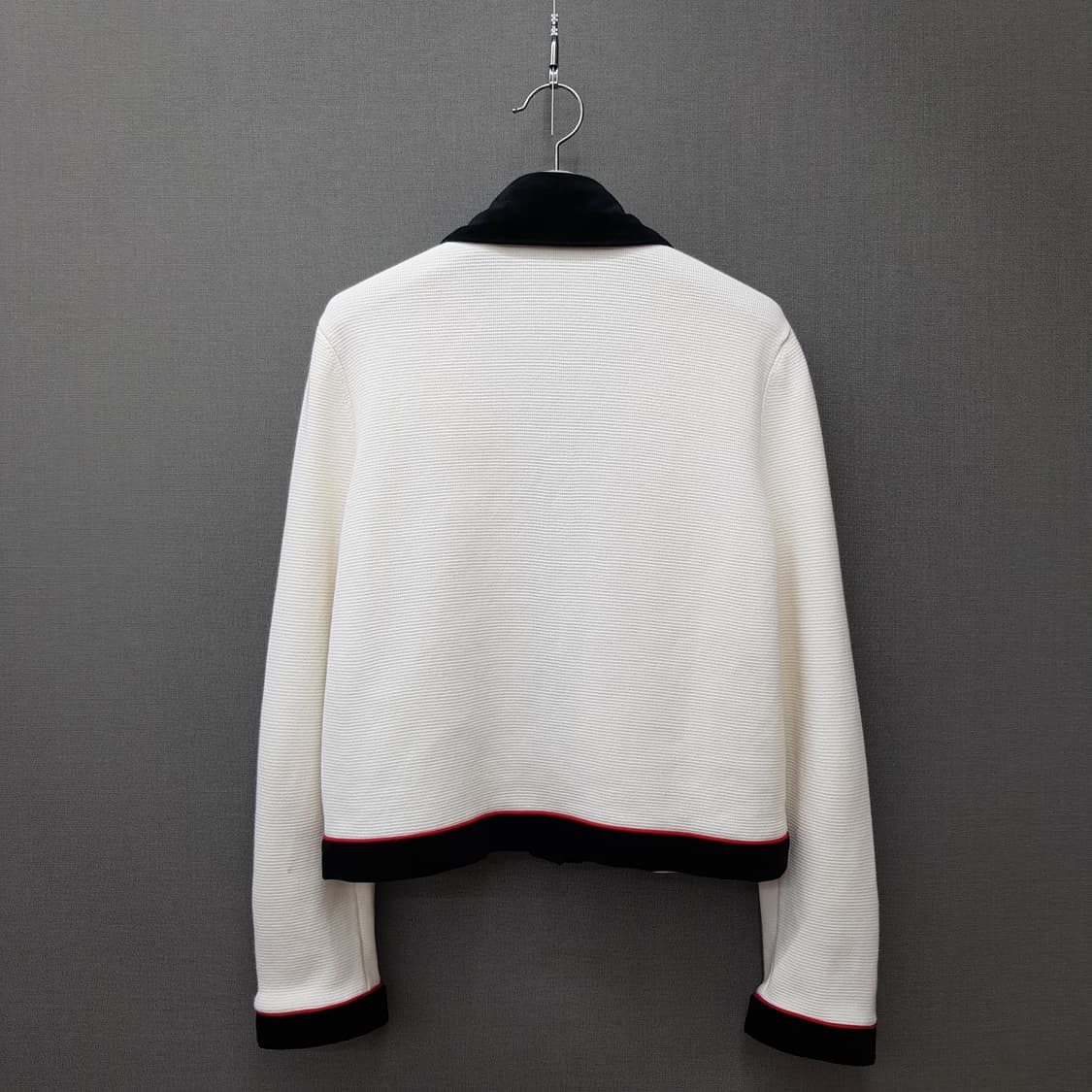 maje 마쥬  블랙 배색 니트 가디건  2사이즈 상품이미지5