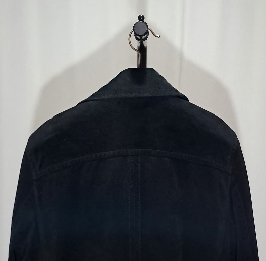 (택포) 코모도 리얼레더 스웨이드 더블 코트 100 A980 상품이미지5