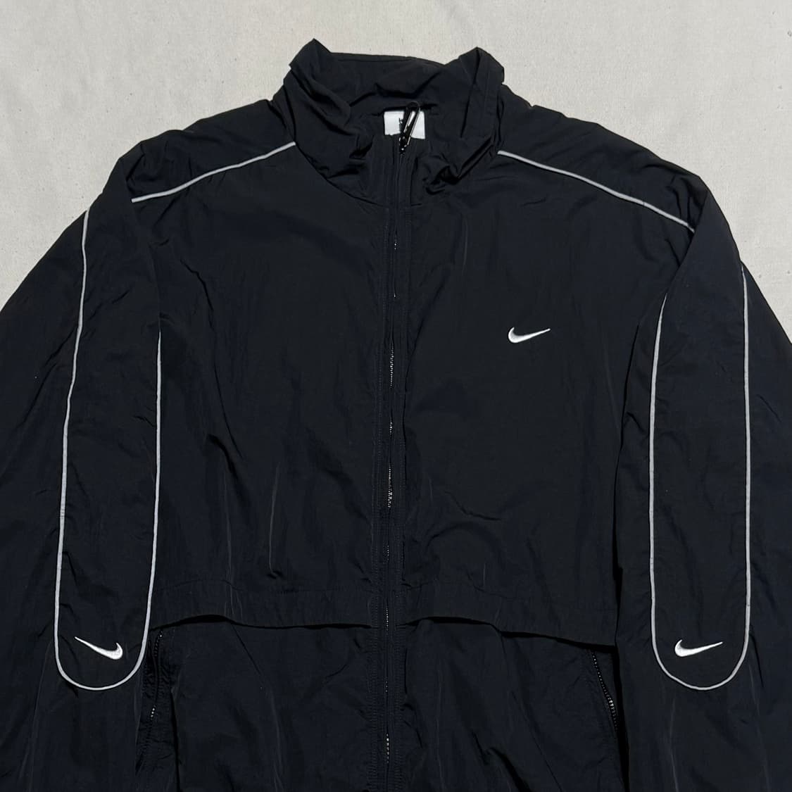 XXL 니이키 NSW 솔로 스우시 우븐 블랙 트랙 자켓  상품이미지1