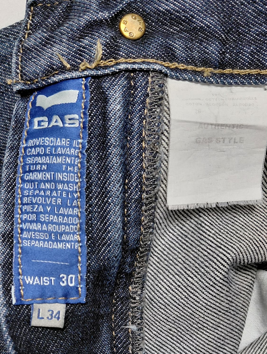 [W30] GAS Jeans 가스 프리미엄 데님 'Woodstock' 상품이미지6