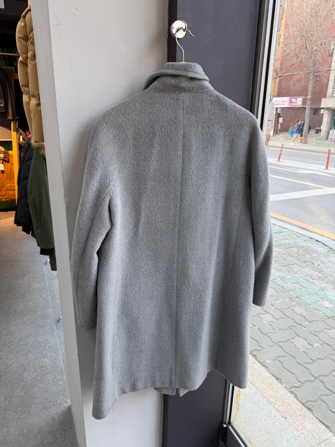 F/ 타임 베이비 라마울 투버튼 코트 자켓 상품이미지6