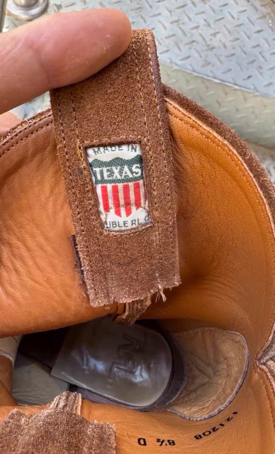 rrl 플레인뷰 러프아웃 스웨이드 부츠 8.5 상품이미지5