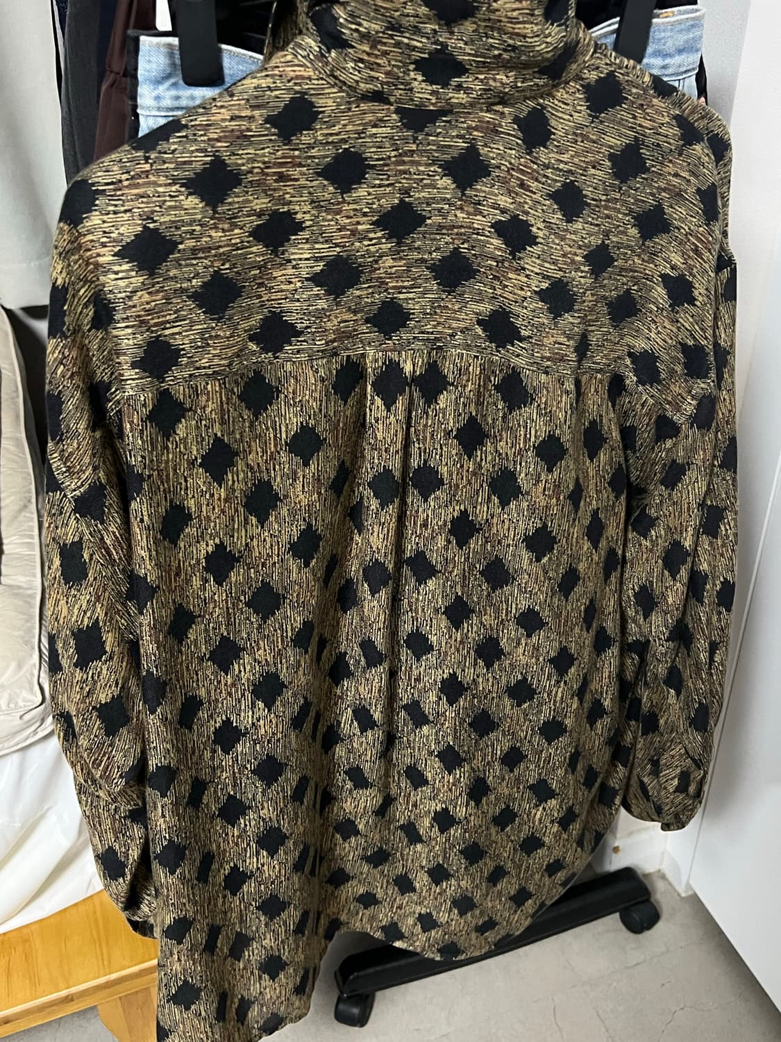 렉토 80S 프렌치 프린팅 대디 셔츠 (S) 상품이미지3