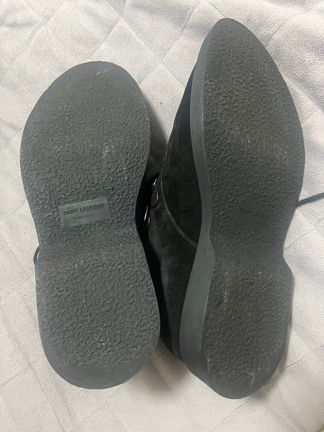 Saint Laurent Teddy Derby Suede 상품이미지3