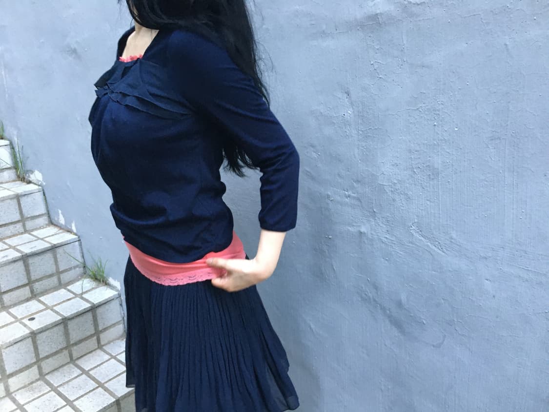square neck ruffle tee 상품이미지3