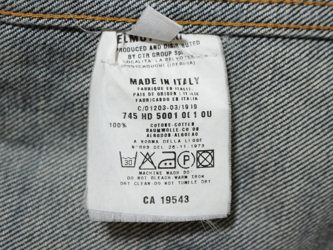 헬무트랭 99 본인기 데님 자켓 상품이미지4