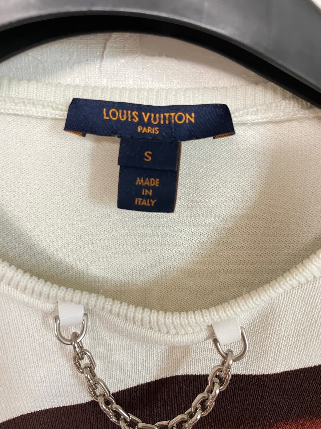 루이비통 레트로 그래픽 니트티셔츠 S 매장판 정품 상품이미지2