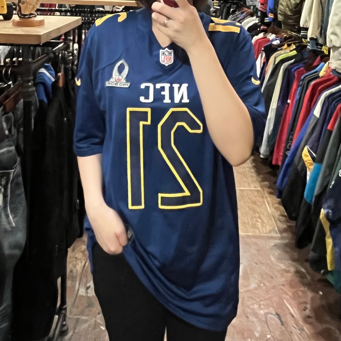 [HI] 나이키 NFL 에제키엘 엘리엇 져지 블루 상품이미지1