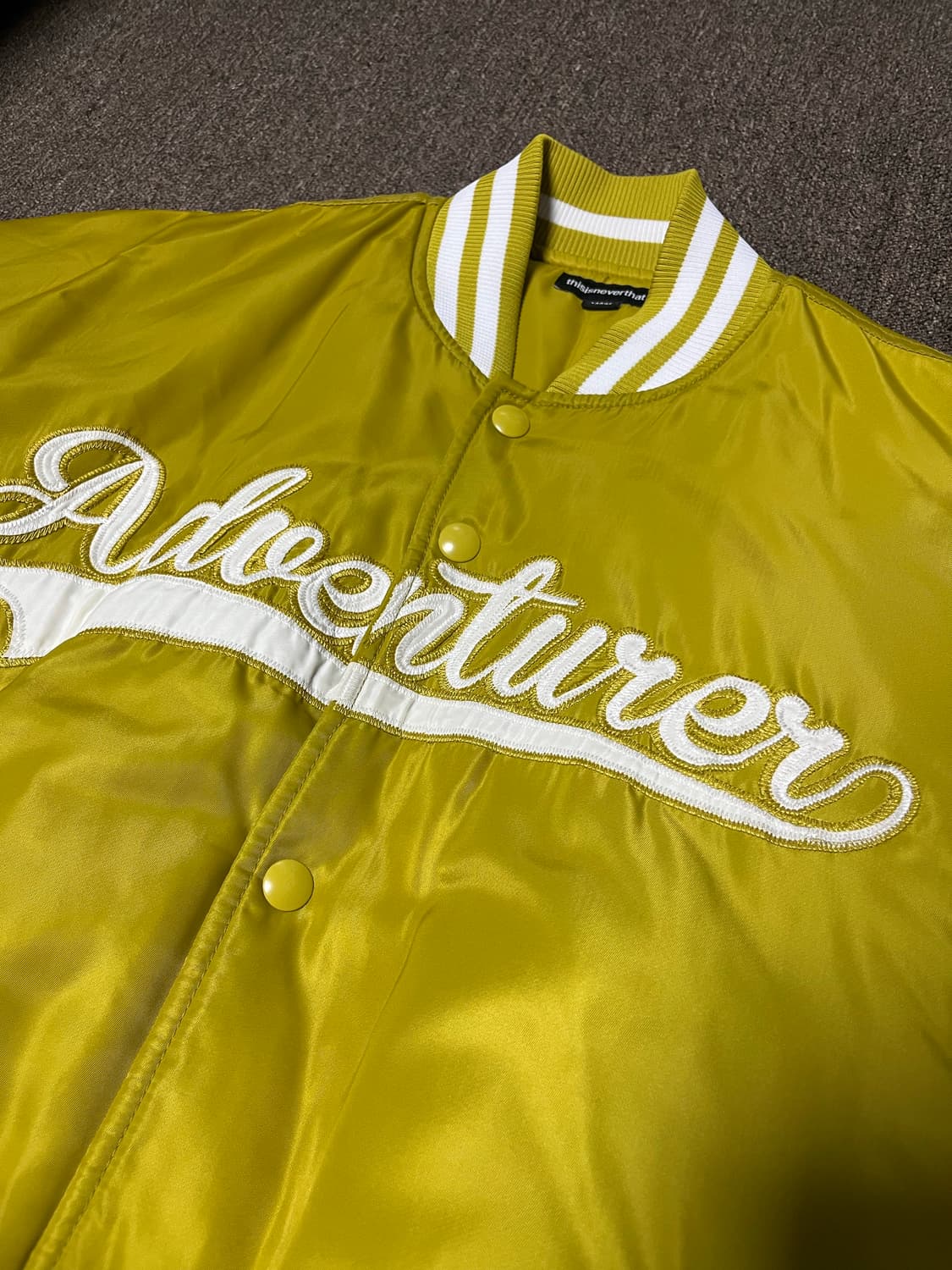 Thisisneverthat varcity jacket 상품이미지4