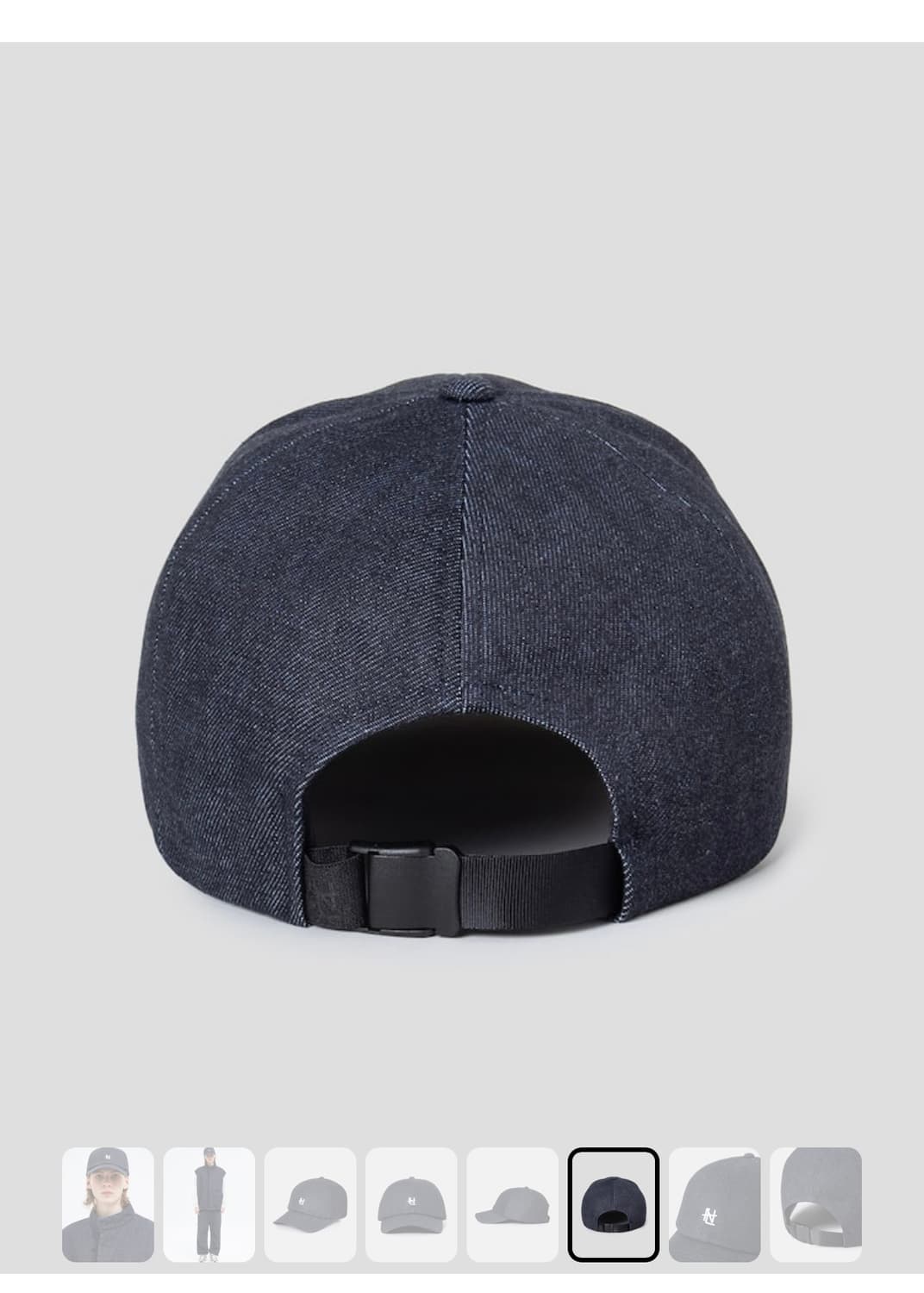 나나미카 [EXCLUSIVE] Cap - Navy 상품이미지6