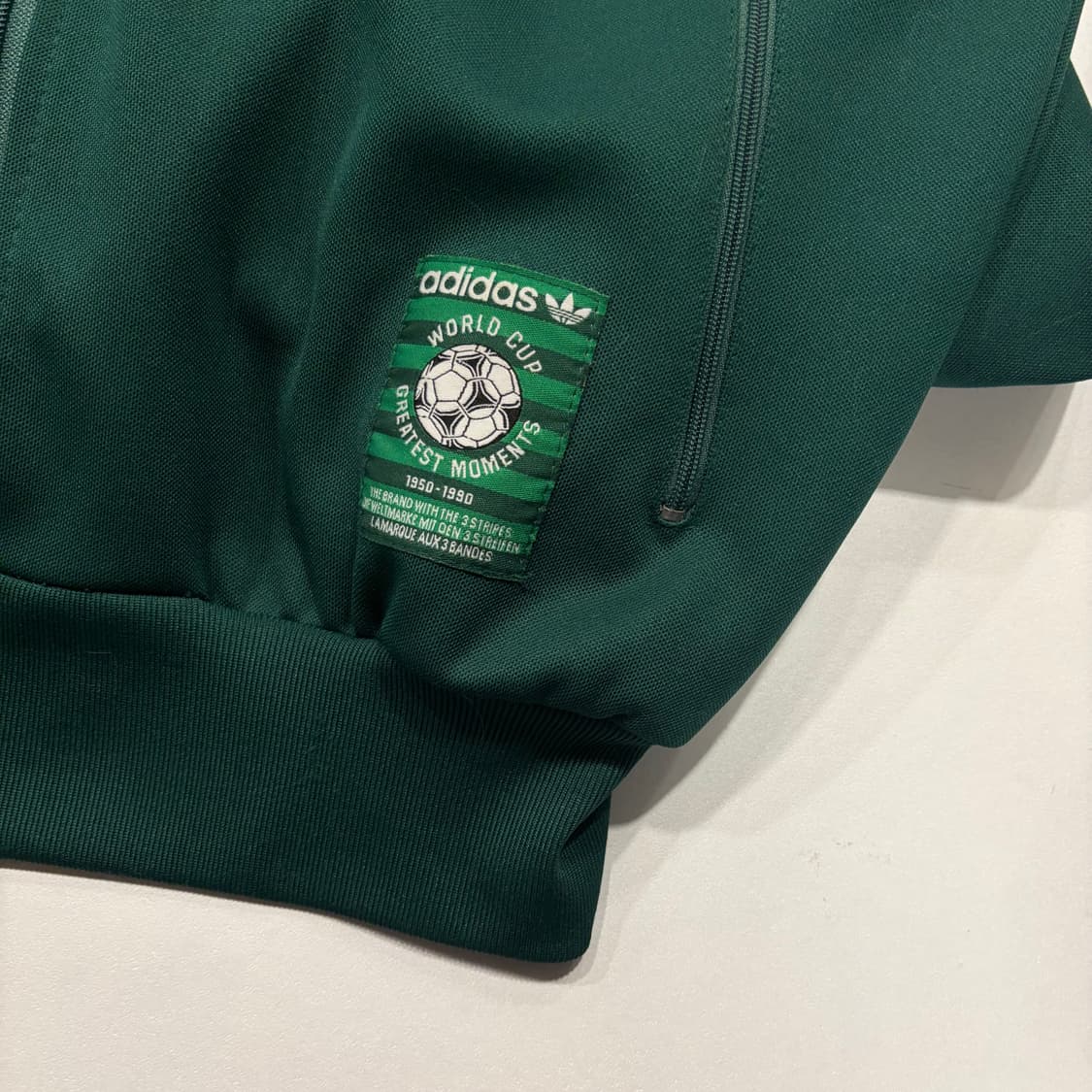 [95] 05s 아디다스 브라질 트랙탑 져지 집업 노초 D742 상품이미지5
