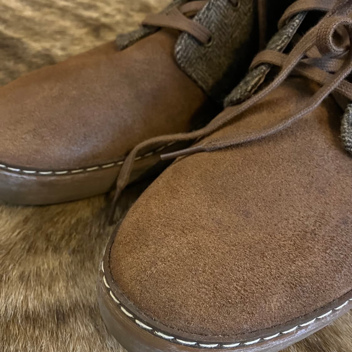 UGG 헤링본 트위드 처카부츠 US10 상품이미지2