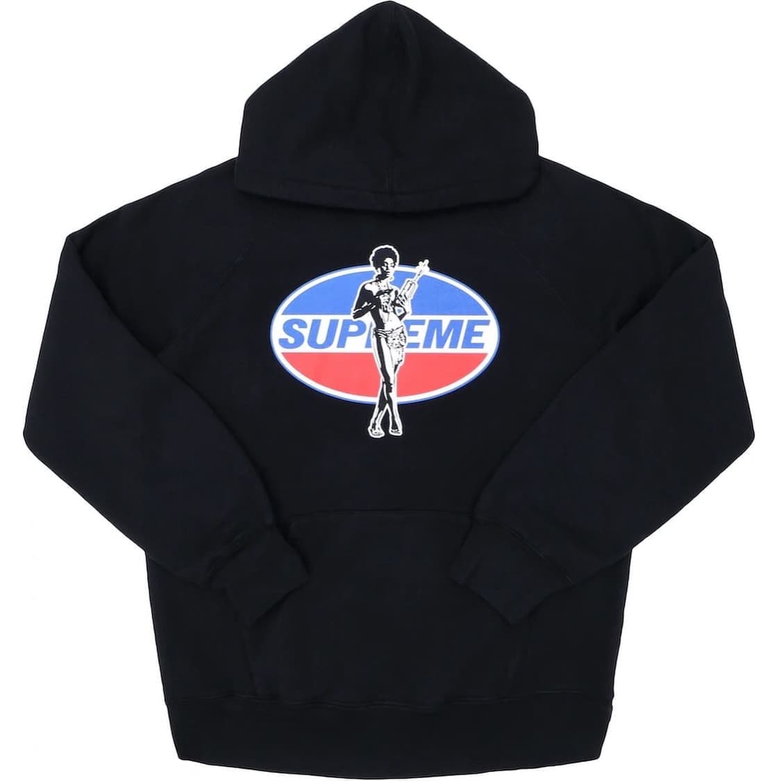 [L] 슈프림 x 히스테릭 글래머 펩시걸 후드 블랙 상품이미지1