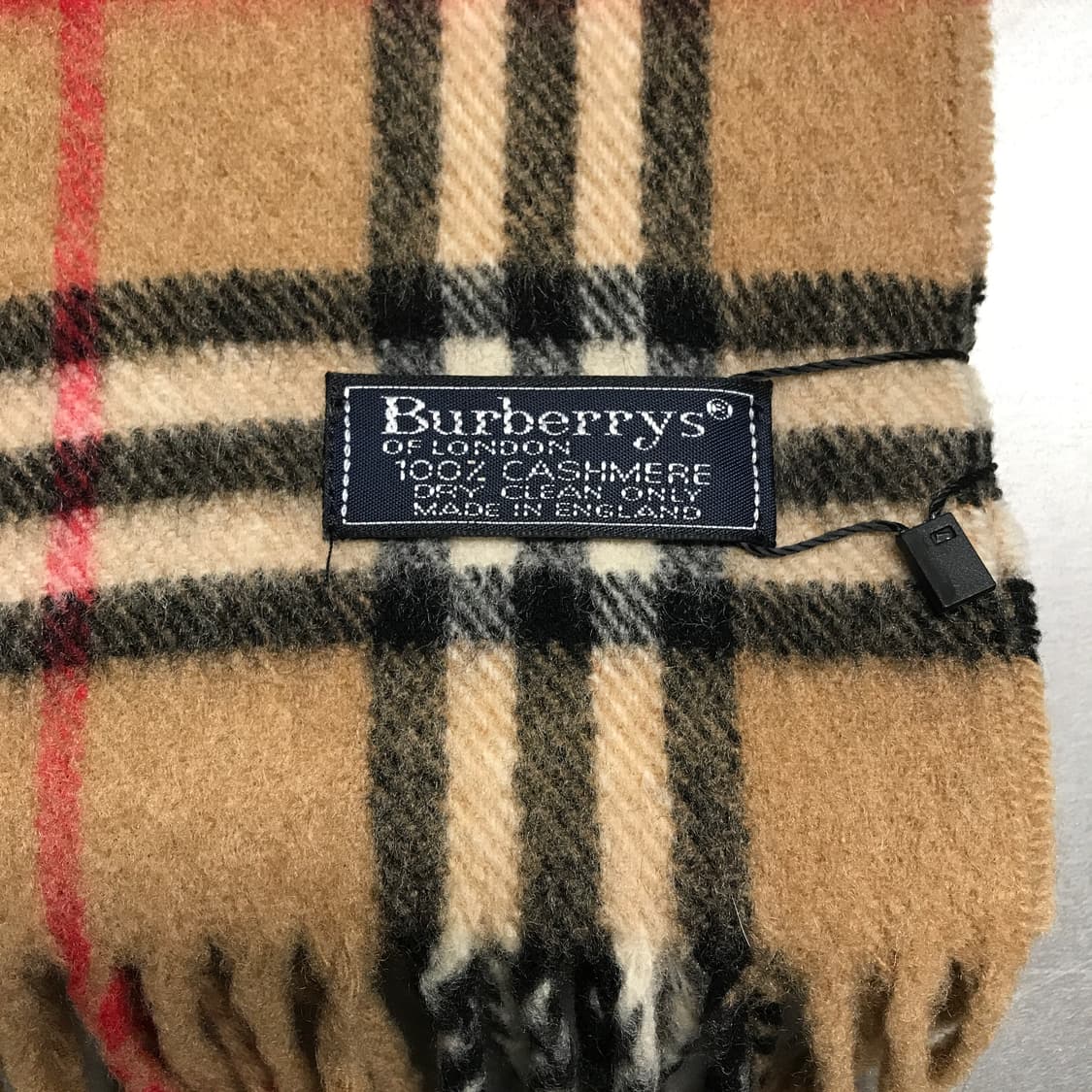 버버리 정품 캐시미어 머플러 베이지 상품이미지4